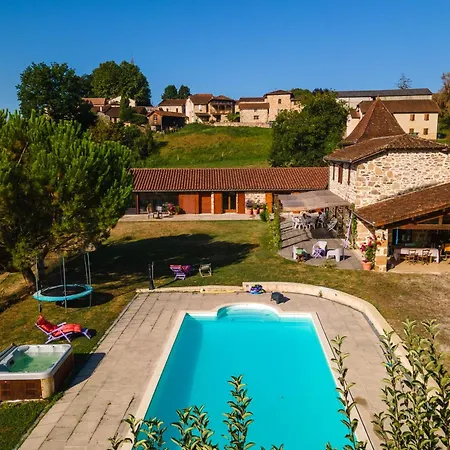 Couette-café Oustal De La Frayssiere Felzins